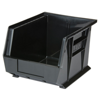 Bac empilable & &agrave; suspendre, 8-1/4" la, 7" h x 10-3/4" p, Noir Solutions industrielles ALPHA