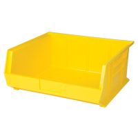Bac empilable & &agrave; suspendre, 16-1/2" la, 7" h x 14-3/4" p, Jaune Solutions industrielles ALPHA