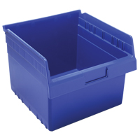 Bacs pour &eacute;tag&egrave;re Store-Max, 11-1/8" la x 8" H x 11-5/8" p, Bleu, Capacit&eacute; 44 lb Solutions industrielles ALPHA