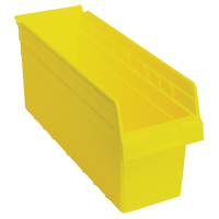 Bacs pour &eacute;tag&egrave;re Store-Max, 6-5/8" la x 8" H x 17-7/8" p, Jaune, Capacit&eacute; 56 lb Solutions industrielles ALPHA