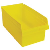 Bacs pour &eacute;tag&egrave;re Store-Max, 11-1/8" la x 8" H x 17-7/8" p, Jaune, Capacit&eacute; 56 lb Solutions industrielles ALPHA
