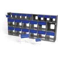Tilt Bins Unit, 23-5/8" W x 3-5/8" D x 11-1/6" H, 21 Drawers Solutions industrielles ALPHA