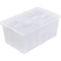 Bac emboîtable FP243C FliPak, 26,9" x 16,9" x 12,1", Transparent Solutions industrielles ALPHA