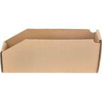 Deep Corrugated Parts Bins, 2-7/8" W x 11-1/4" D x 4-1/2" H, Beige Solutions industrielles ALPHA