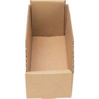 Deep Corrugated Parts Bins, 3-3/4" W x 11-1/4" D x 4-1/2" H, Beige Solutions industrielles ALPHA