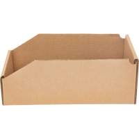 Deep Corrugated Parts Bins, 5-3/4" W x 11-1/4" D x 4-1/2" H, Beige Solutions industrielles ALPHA