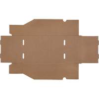 Deep Corrugated Parts Bins, 7-5/8" W x 11-5/16" D x 4-1/2" H, Beige Solutions industrielles ALPHA
