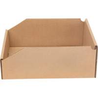Deep Corrugated Parts Bins, 9-3/4" W x 11-1/4" D x 4-1/2" H, Beige Solutions industrielles ALPHA