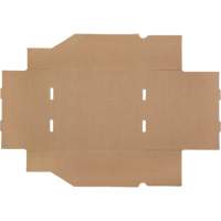 Deep Corrugated Parts Bins, 9-3/4" W x 11-1/4" D x 4-1/2" H, Beige Solutions industrielles ALPHA