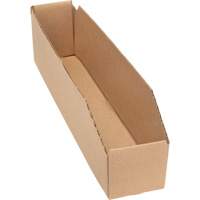 Deep Corrugated Parts Bins, 1-7/8" W x 17-1/8" D x 4-1/2" H, Beige Solutions industrielles ALPHA