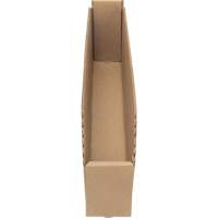Deep Corrugated Parts Bins, 2-7/8" W x 17-1/4" D x 4-1/2" H, Beige Solutions industrielles ALPHA