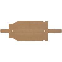 Deep Corrugated Parts Bins, 2-7/8" W x 17-1/4" D x 4-1/2" H, Beige Solutions industrielles ALPHA