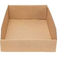 Deep Corrugated Parts Bins, 11-3/4" W x 17-1/4" D x 4-1/2" H, Beige Solutions industrielles ALPHA