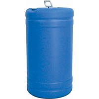 Barils en poly&eacute;thyl&egrave;ne &agrave; ouverture &eacute;troite, 15 gal. US (12,49 gal. imp.), Dessus ferm&eacute;, Bleu Solutions industrielles ALPHA