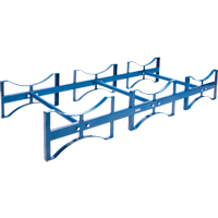 Drum Stacking Rack, 3 Drums, 2400 lbs. Capacity, 71-1/2" W x 30" D x 12-1/2" H Solutions industrielles ALPHA