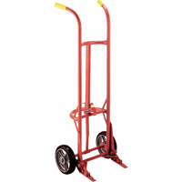 Chariots ergonomiques pour baril, Fabriqu&eacute; en Acier, 55 - 85 gal. US (45 - 70 gal. imp.) Solutions industrielles ALPHA