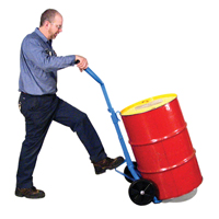Diable pour baril, Fabriqu&eacute; en Acier, 30 - 55 gal. US (25 - 45 gal. imp.) Solutions industrielles ALPHA