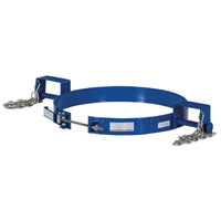 Anneau de bascule pour baril, Baril de 55 gal. US (45 gal. imp.), Capacit&eacute; 1200 lb/ 544 kg Solutions industrielles ALPHA