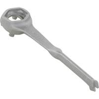 Single Ended Specialty Bung Nut Wrench, 1-1/2" Opening, 4-1/4" Handle, Non-Sparking Aluminum Solutions industrielles ALPHA