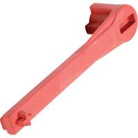 Single Ended Specialty Bung Nut Wrench, 1-1/4" Opening, 8" Handle, Non-Sparking Nylon Solutions industrielles ALPHA