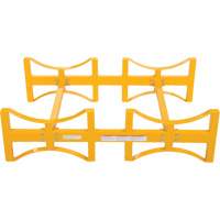 Steel Stackable Drum Rack, 2 Drums, 1600 lbs. Capacity, 45-1/2" W x 29-7/8" D x 12-3/4" H Solutions industrielles ALPHA