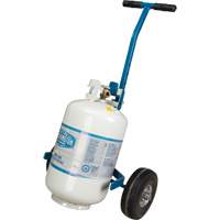 Chariot &agrave; cylindres, Roues Anticrevaison, Base de 15-1/2" W x 14-1/4" L, 600 lb Solutions industrielles ALPHA