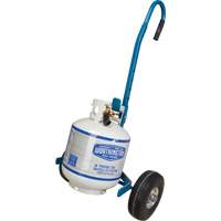 Chariot &agrave; cylindres, Roues Anticrevaison, Base de 15-1/2" W x 14-1/4" L, 600 lb Solutions industrielles ALPHA