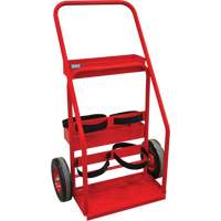 Chariot de prevention d'incendie pour travaux &agrave; chaud, Roues Semi-pneumatique, Base de 17,75" la x 8,9" lo, 100 lb Solutions industrielles ALPHA