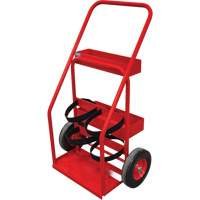 Chariot de prevention d'incendie pour travaux &agrave; chaud, Roues Semi-pneumatique, Base de 17,75" la x 8,9" lo, 100 lb Solutions industrielles ALPHA