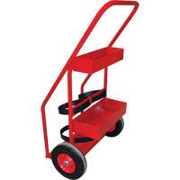 Chariot de prevention d'incendie pour travaux &agrave; chaud, Roues Semi-pneumatique, Base de 17,75" la x 8,9" lo, 100 lb Solutions industrielles ALPHA