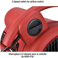 Appareil de ventilation, 550 pi³/min Solutions industrielles ALPHA