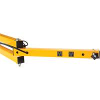 180 Double Locking Arm with 2 Receptacles Solutions industrielles ALPHA