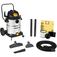 Aspirateur humide/sec en acier inoxydable pour l'atelier, 120 V, Capacit&eacute; 16 gal. Solutions industrielles ALPHA