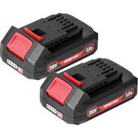 Piles au lithium 2.0Ah- Paquet de 2, 20 V Solutions industrielles ALPHA