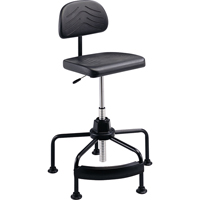 Industrial Seating, Stationary, Adjustable Height, 250 lbs. Capacity Solutions industrielles ALPHA