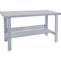 Pre-Designed Workbench, 72" W x 36" D x 34" H, 2500 lbs. Capacity Solutions industrielles ALPHA