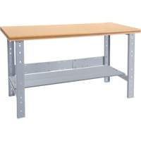 Pre-Designed Workbench, 72" W x 36" D x 34" H, 2500 lbs. Capacity Solutions industrielles ALPHA