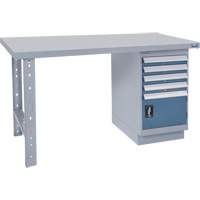 Workbench, 72" W x 36" D x 34" H, 2500 lbs. Capacity Solutions industrielles ALPHA