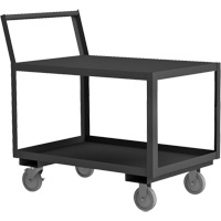 Low Deck Service Truck, 2 Tiers, 18-1/4" W x 33" D x 37-1/2" H, 1200 lbs. Cap. Solutions industrielles ALPHA