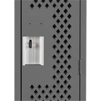 Casiers Clean Line, 12" x 15" x 72", Acier, Charbon, Rivet (assembl&eacute;), Perfor&eacute; Solutions industrielles ALPHA