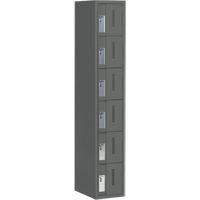 Casiers robustes Concorde, 6 niveaux, 12" x 18" x 72", Acier, Charbon, Soud&eacute; (assembl&eacute;) Solutions industrielles ALPHA