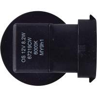 Ampoule pour feu avant H8, DEL, 12,8 W/9 W, Blanc Solutions industrielles ALPHA