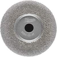 Meule &agrave; polir &agrave; contour &eacute;vas&eacute; 2-1/2" pour ponceuse pour pneus &agrave; basse vitesse M12 Fuel Solutions industrielles ALPHA