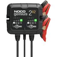 Genius&reg; 2X2 2-Bank, 4-Amp Battery Charger Solutions industrielles ALPHA