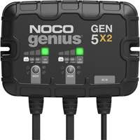 Genius&reg; Gen5X2 2-Bank, 10-Amp On-Board Battery Charger Solutions industrielles ALPHA