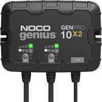 Genius&reg; GenPro10X2 2-Bank, 20-Amp On-Board Battery Charger Solutions industrielles ALPHA