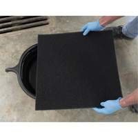 Black Oval Drain Pan Solutions industrielles ALPHA