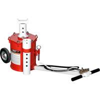 Cric pneumatique portable, Capacit&eacute; de 10 tonne(s), 17-3/4" - 49-3/8" h Solutions industrielles ALPHA