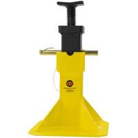Jack Stands with Adjustable Screw Top Saddle, Locking Pin, 15-1/2" - 20-1/2" H Solutions industrielles ALPHA