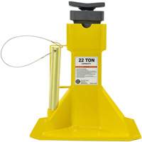 Jack Stands with Adjustable Screw Top Saddle, Locking Pin, 15-1/2" - 20-1/2" H Solutions industrielles ALPHA